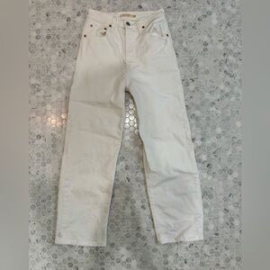 Levi’s Ribcage Straight Jeans in Cloud Over